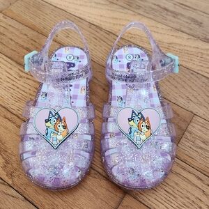 Girls Bluey Sandals Size 8